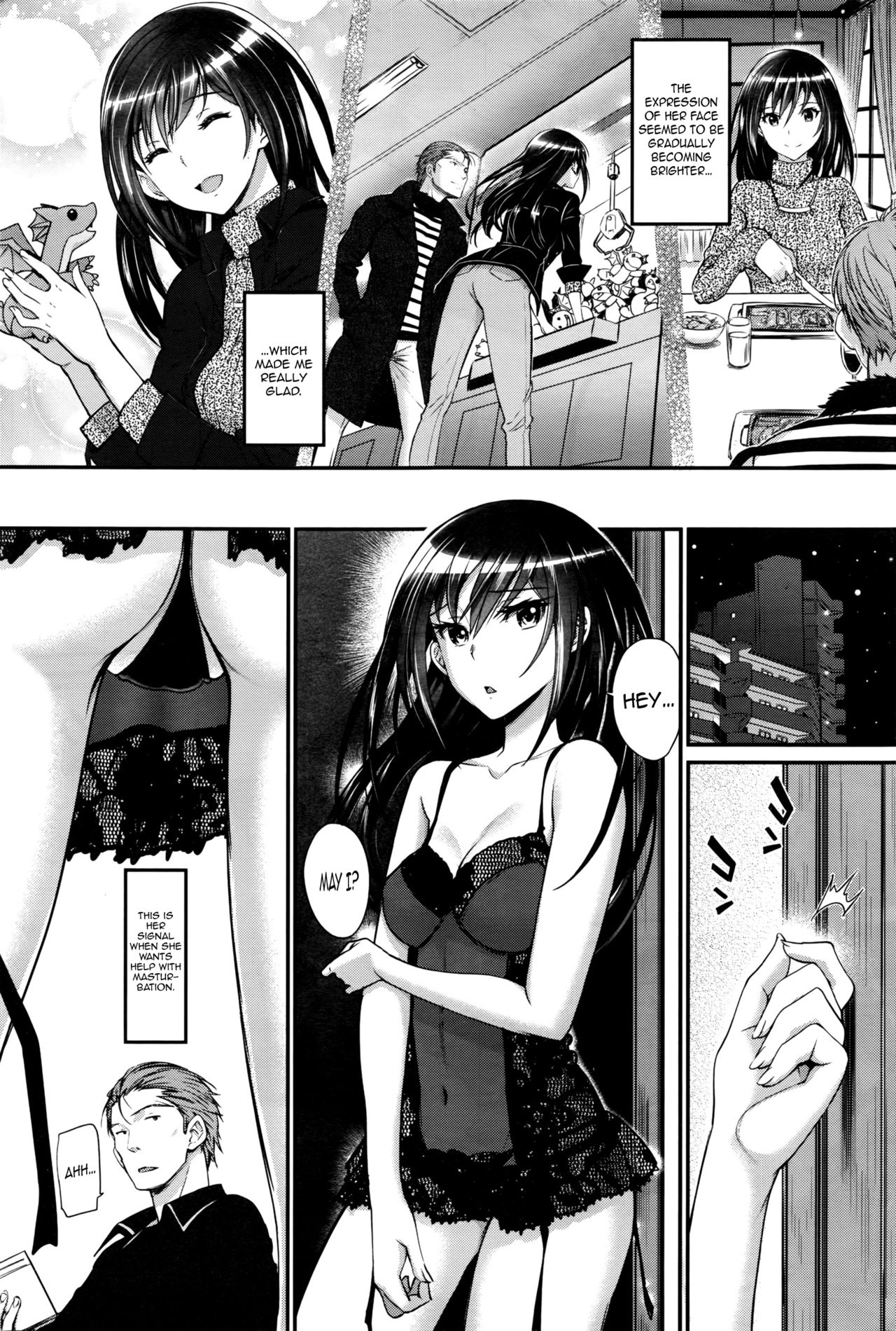 Watashi no Suki na Oji-san x Ore no Suki na Iede Shoujo Chuu | My beloved Mister &amp; My beloved Runaway Girl Ch. 2 page 9 full