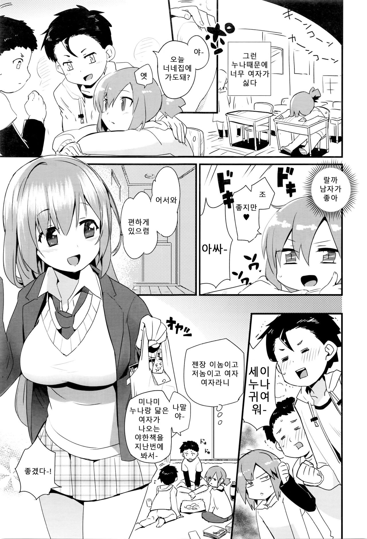 Nee-chan wa Yoku Wakattenai. Ch. 1 page 4 full