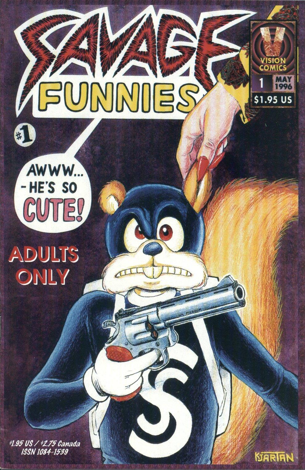 Savage Funnies 1 page 1 full
