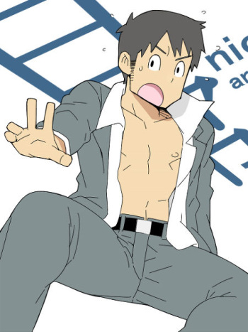 Nichijou: Manabu takasaki sensei cover