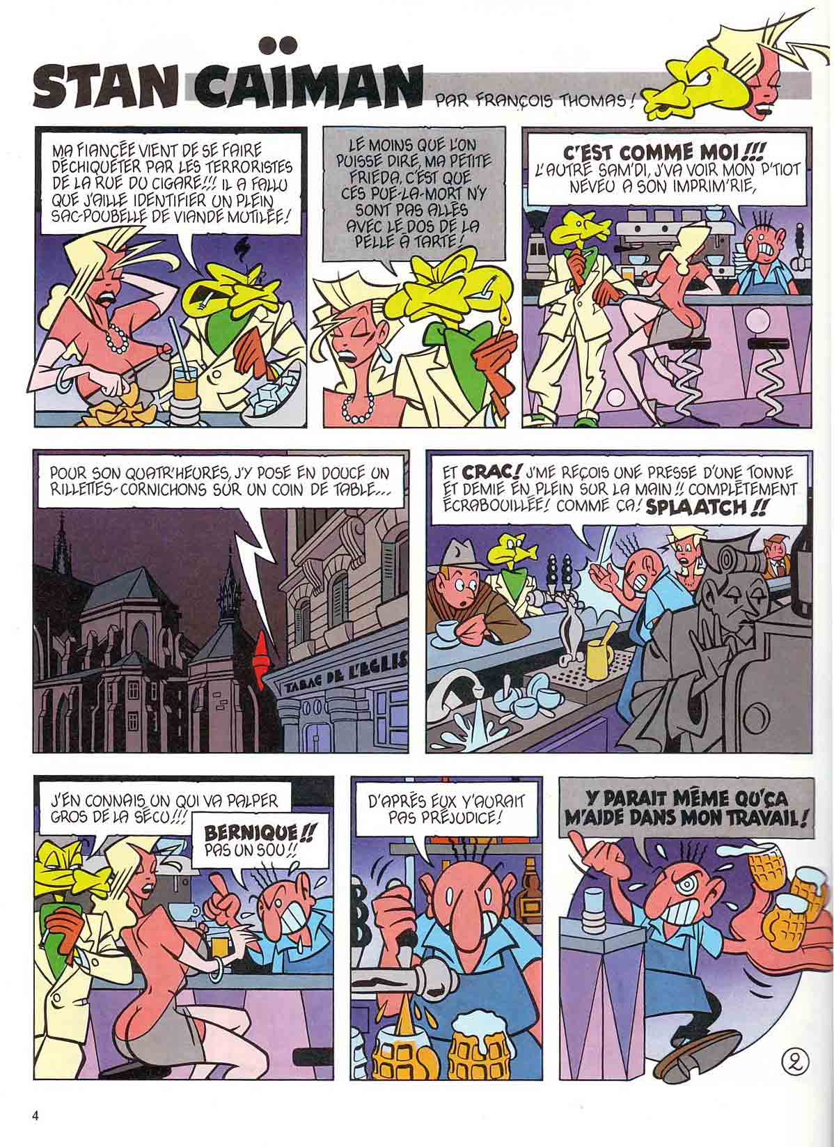 Stan Caïman 1 - Stan Caïman?! Le Héros Chic à La Queue Verte page 4 full