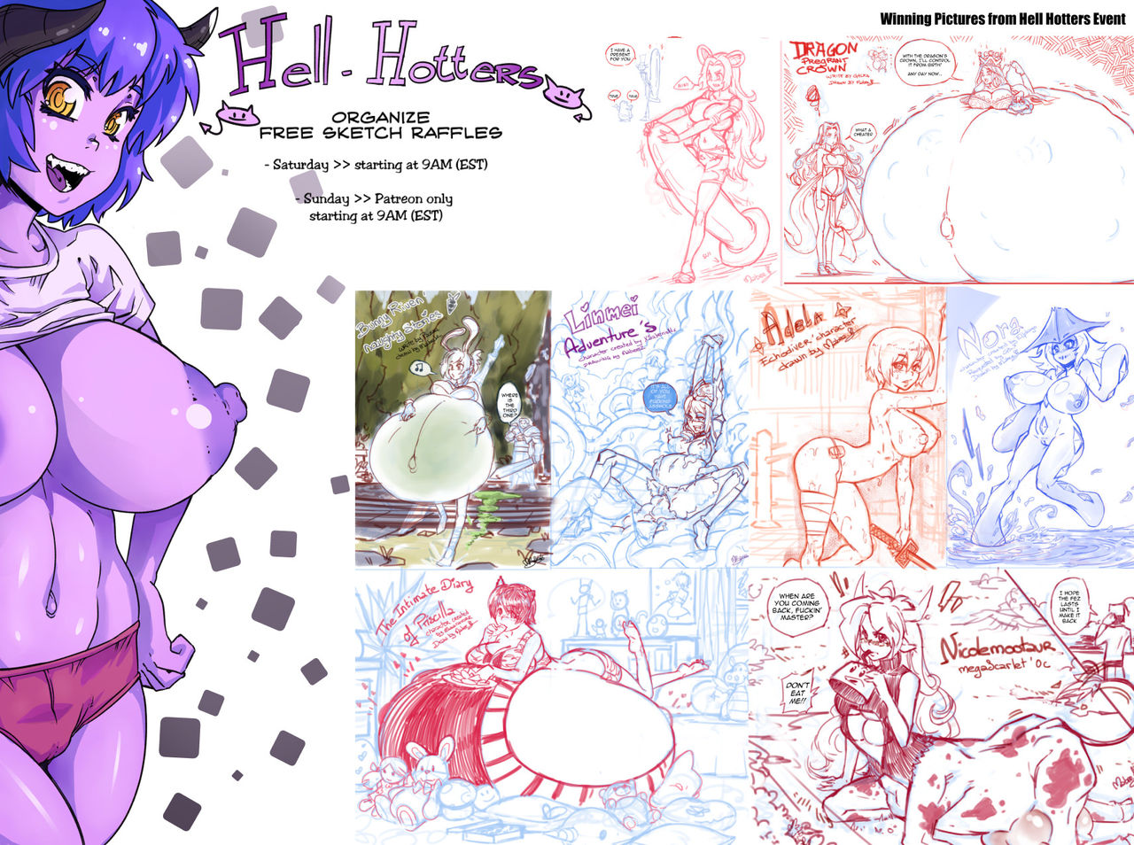 Hell Hotters Events page 3 full