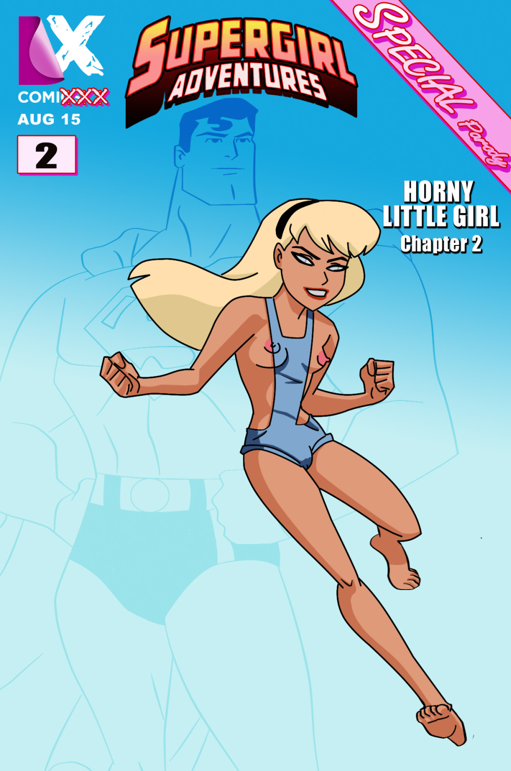 Supergirl Adventures Ch. 2 - Horny Little Girl page 1 full