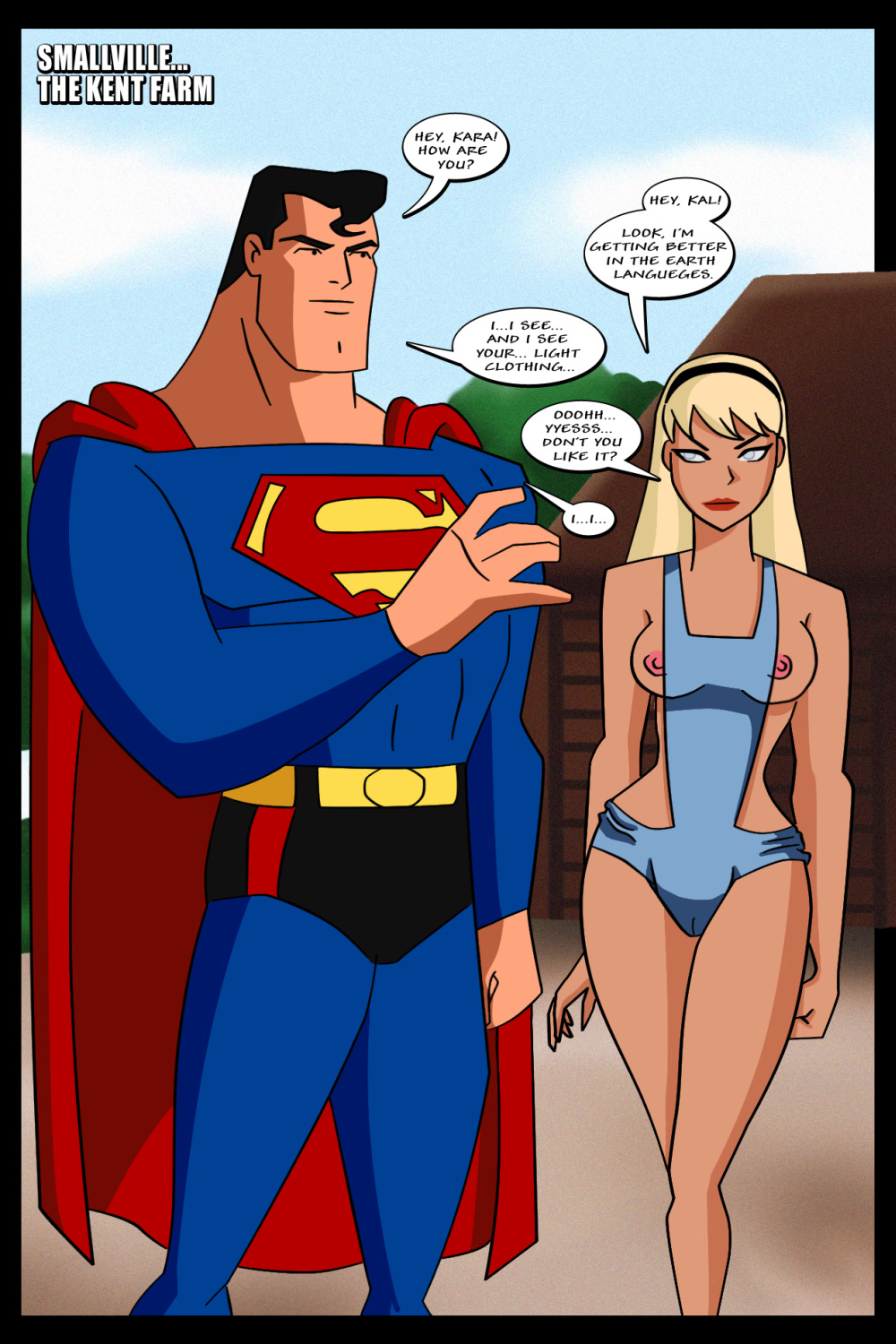 Supergirl Adventures Ch. 2 - Horny Little Girl page 2 full