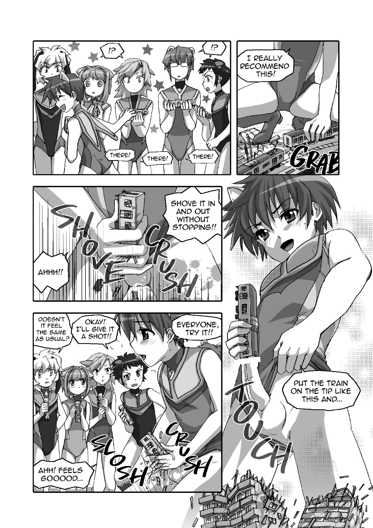 Shingeki no Kyodai Shounens | ATTACK ON GIANT BOYS page 6 full