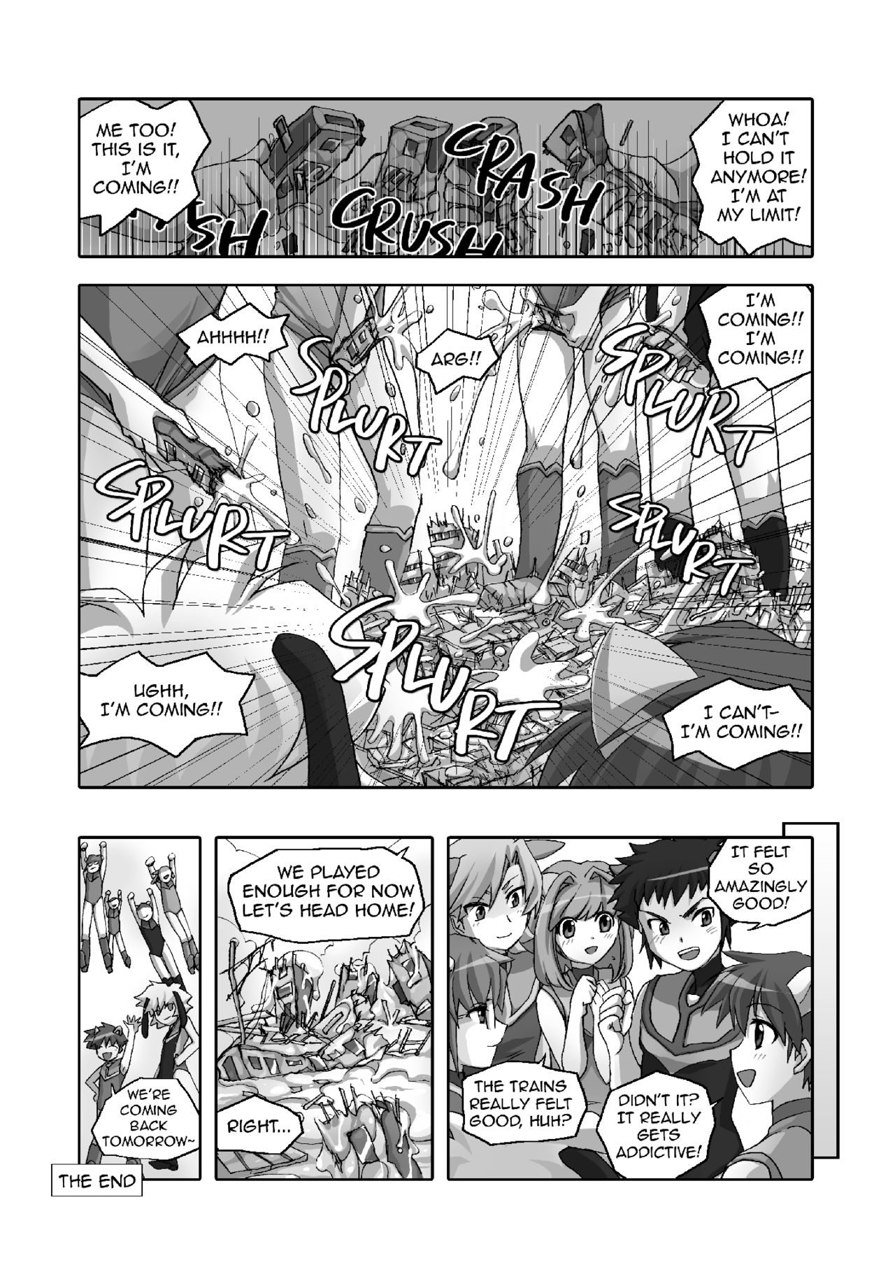 Shingeki no Kyodai Shounens | ATTACK ON GIANT BOYS page 8 full