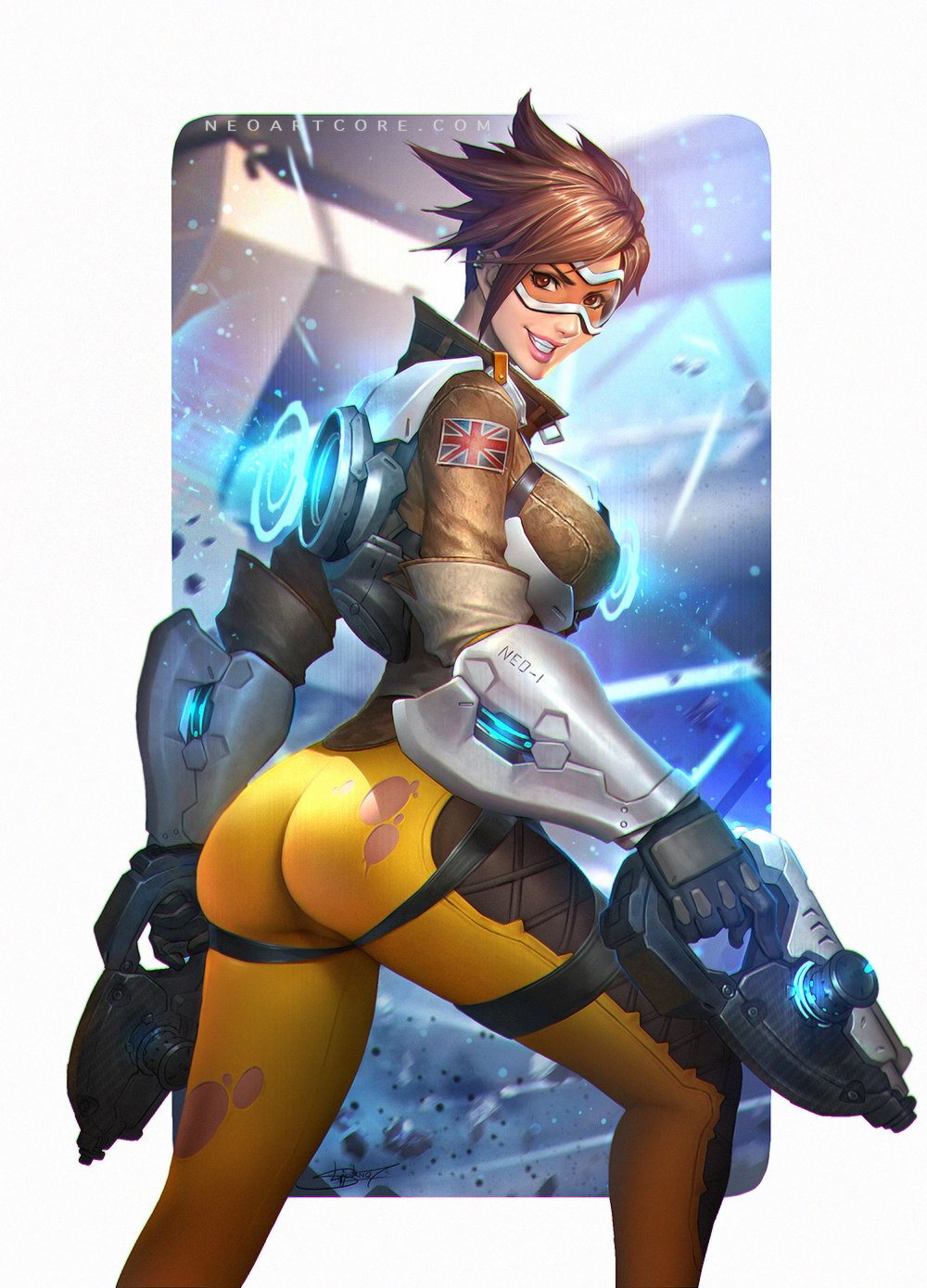 Thick Girls in Skin-tight Clothes | Overwatch Inspired page 2 full