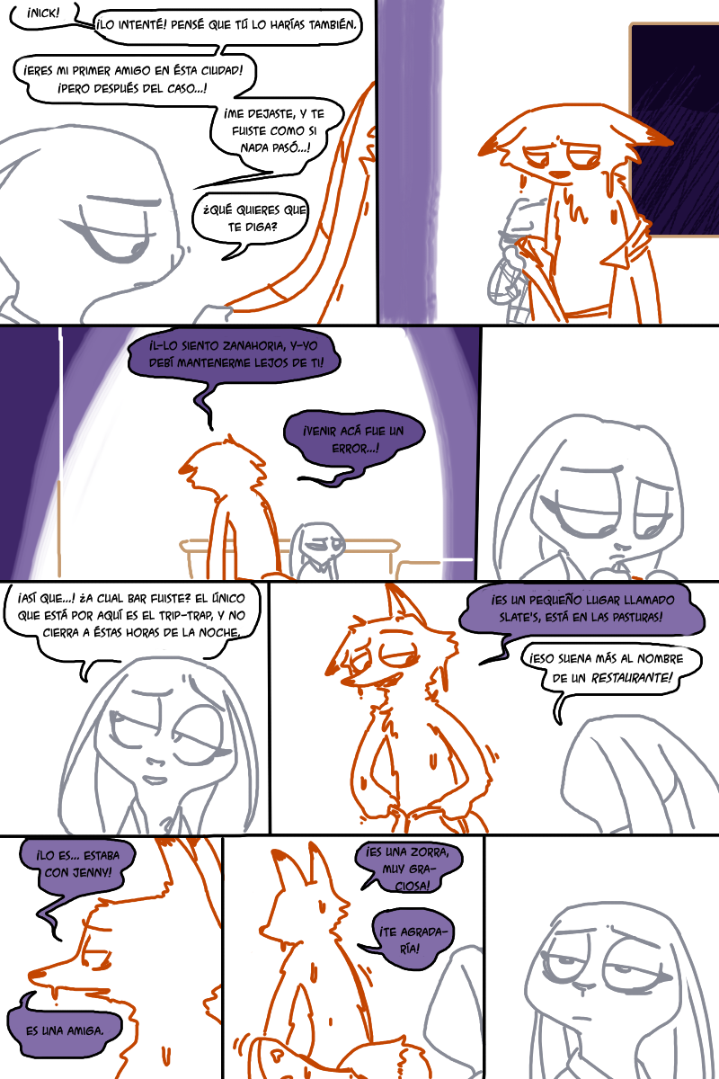 The sloshed fox page 3 full