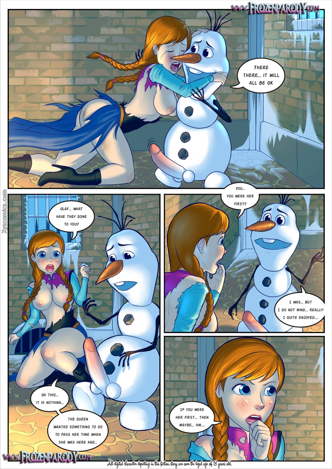 Frozen Parody Ch.1-6 page 10 full