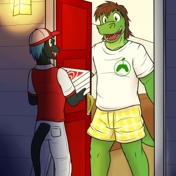 Swirly's pizza delivery cover