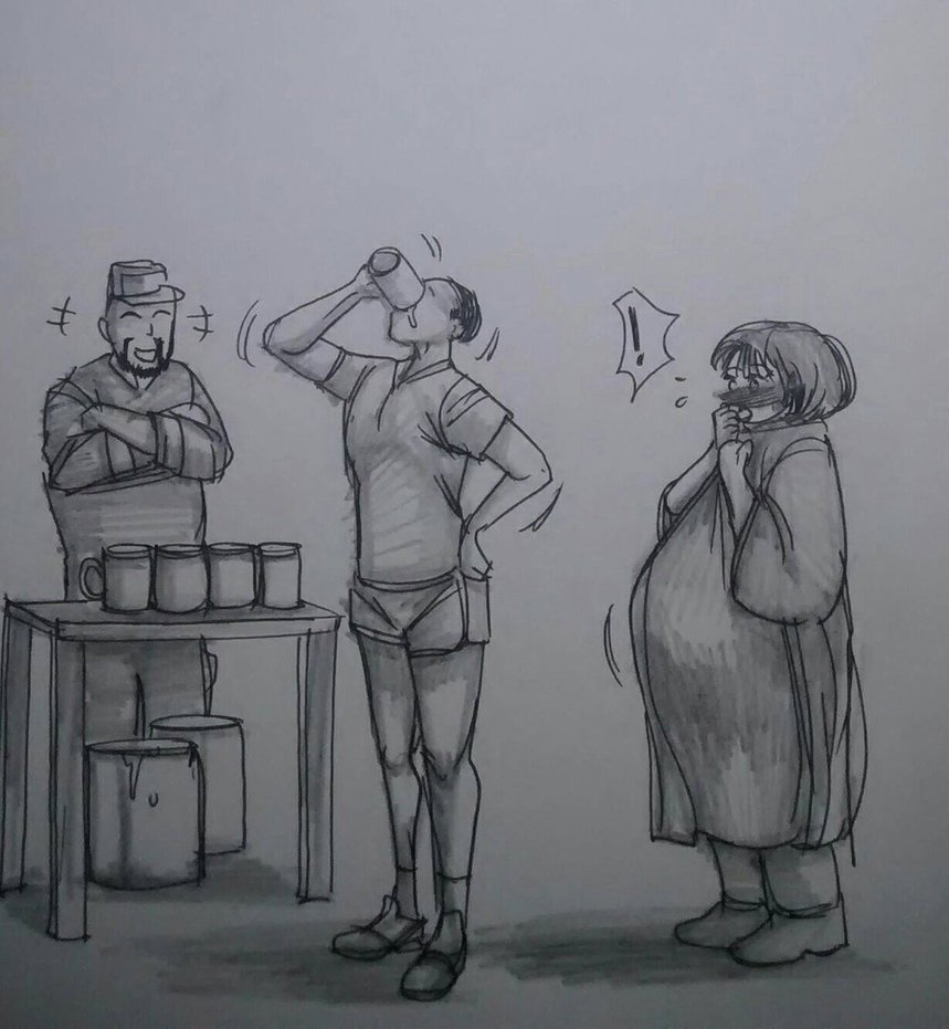 Art by onizukakawashima - Yuka and farmboy Bobby page 4 full