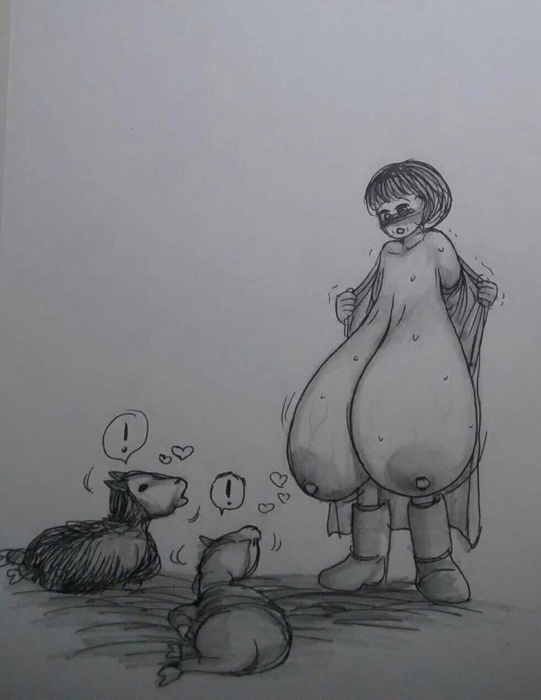 Art by onizukakawashima - Yuka and farmboy Bobby page 7 full