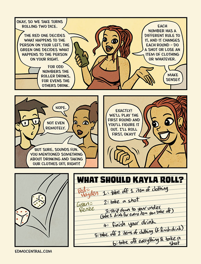 Roll the Dice: An Interactive Smutty Adventure page 3 full