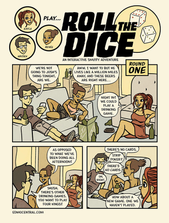 Roll the Dice: An Interactive Smutty Adventure cover