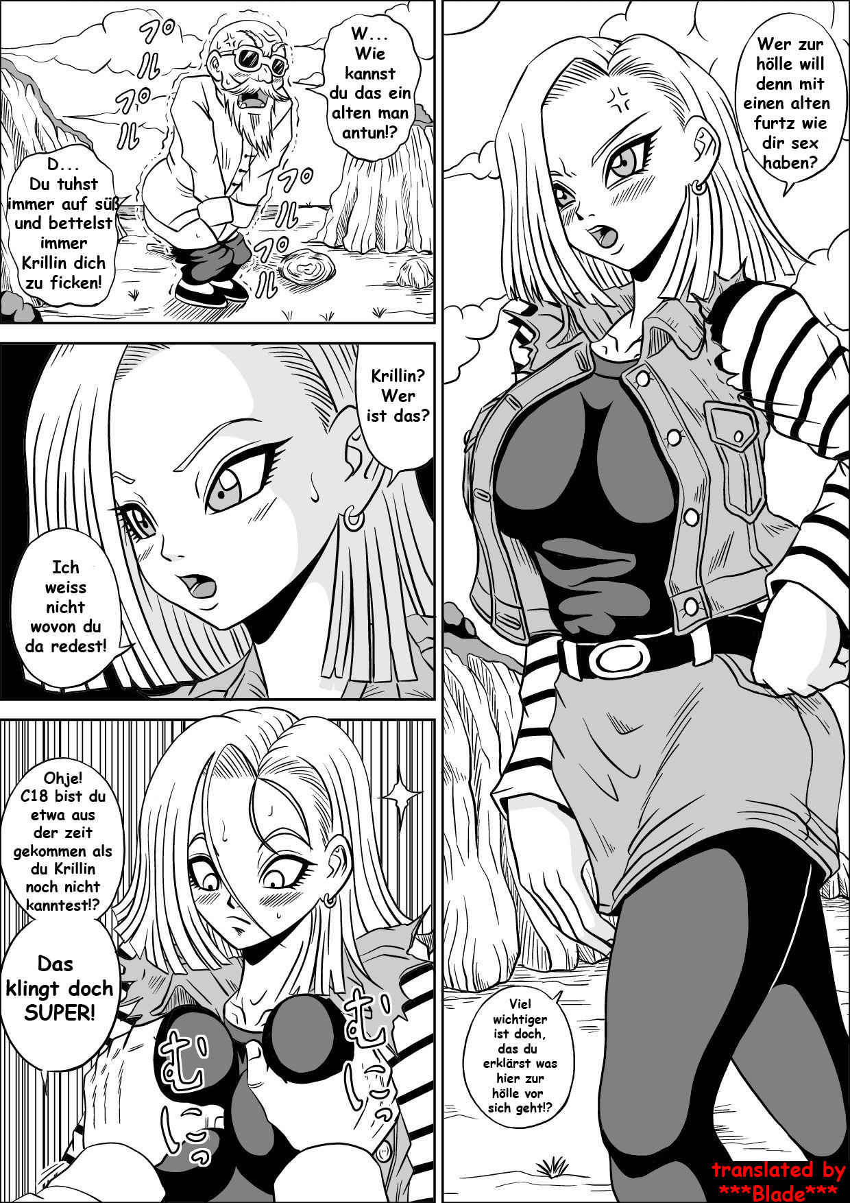 Kame Sennin no Yabou | Muten Roshi´s Ehrgeiz page 10 full