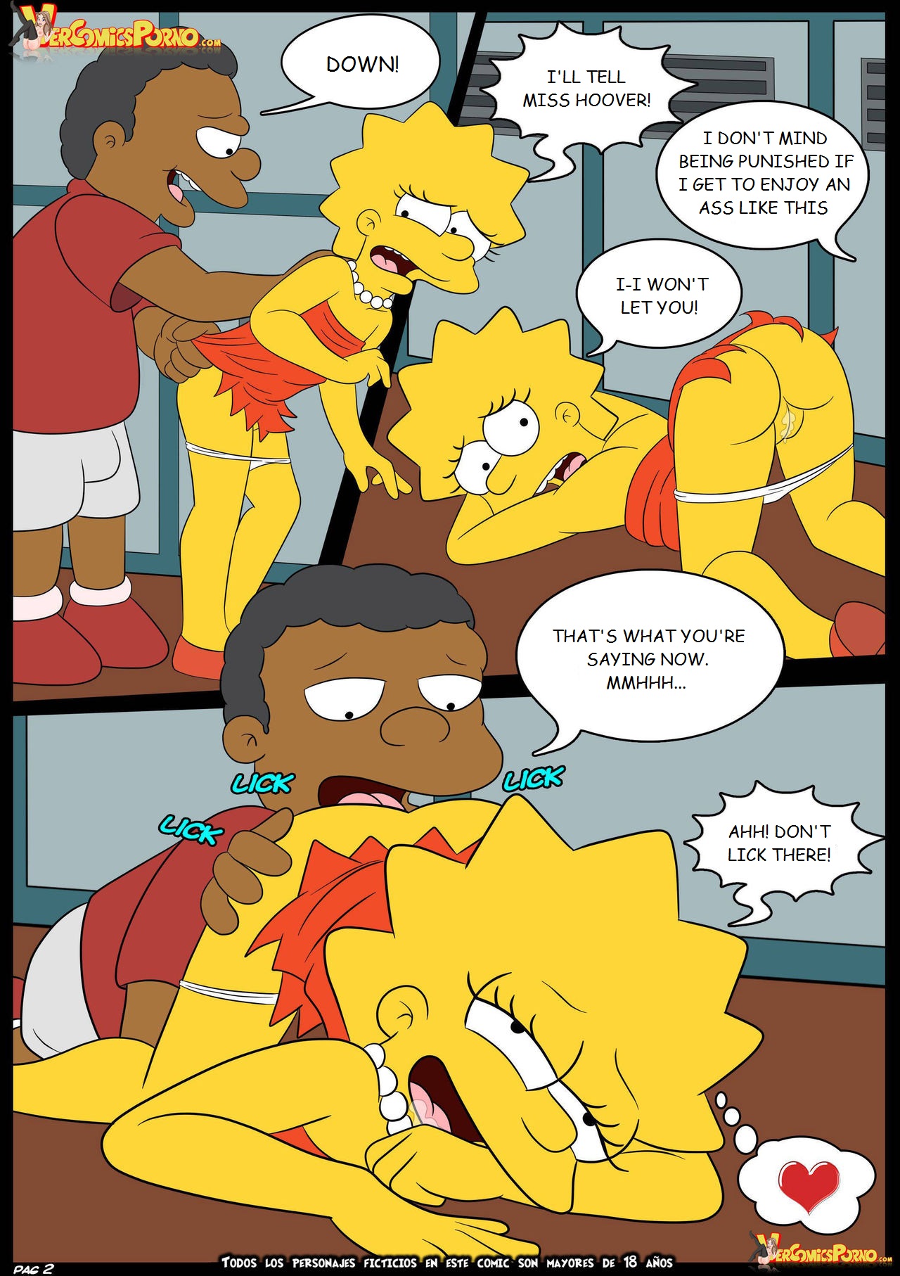 The Simpsons - Love to the braggart - Part 1 page 3 full