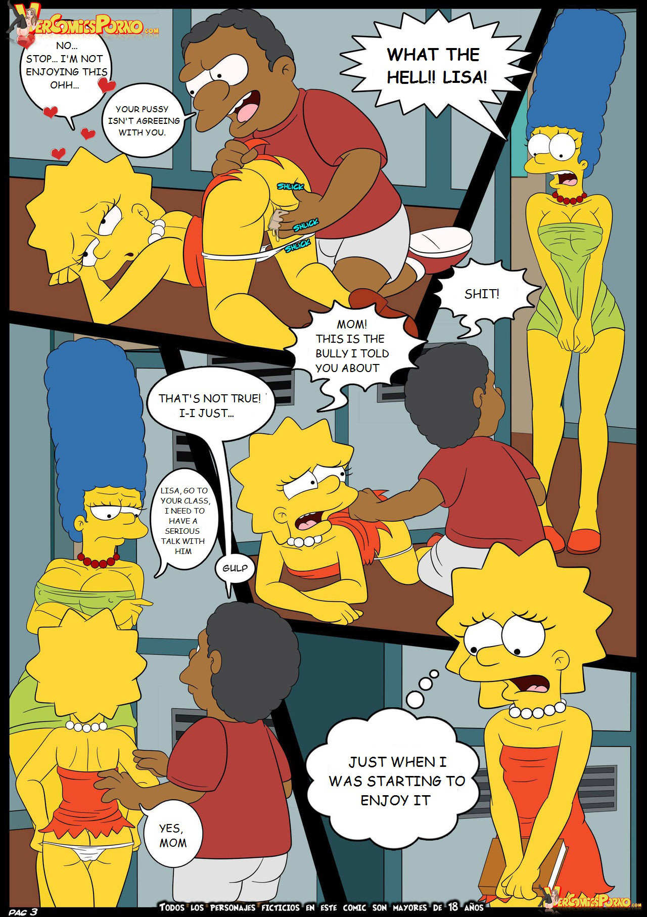 The Simpsons - Love to the braggart - Part 1 page 4 full