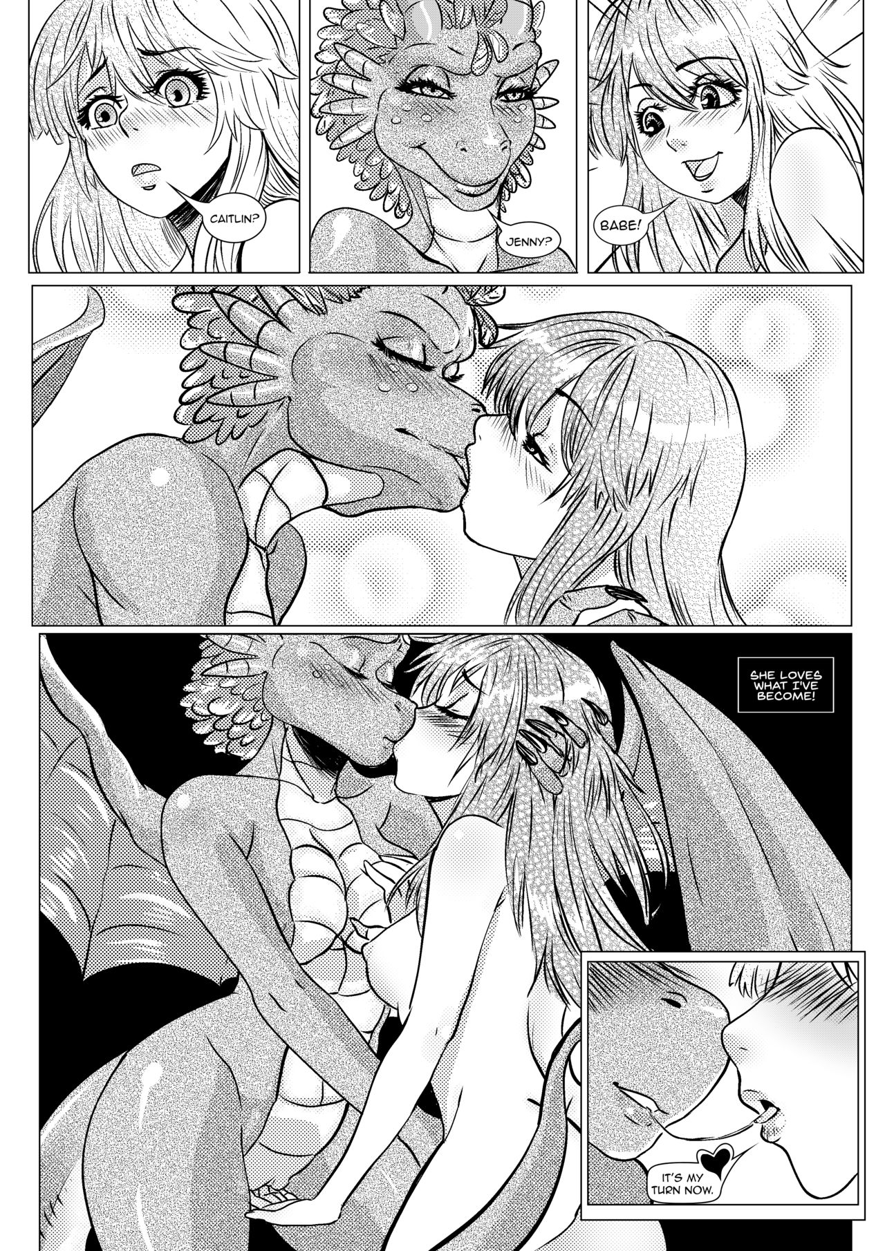 Caitlin's Cabin Kiss page 10 full