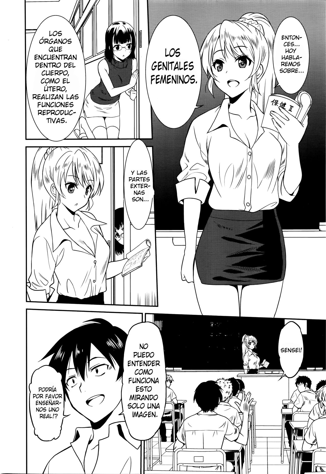 Hataraku Onnanoko -Onnakyoushi Hen 2- | Working Girl -Female Teacher Chapter 2- page 4 full
