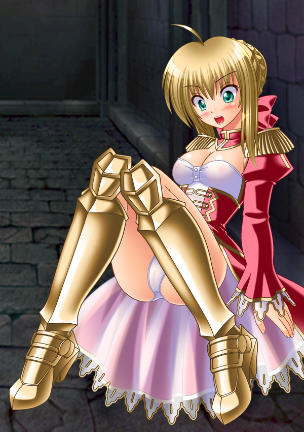 Hentai TSF Aka Saber page 6 full