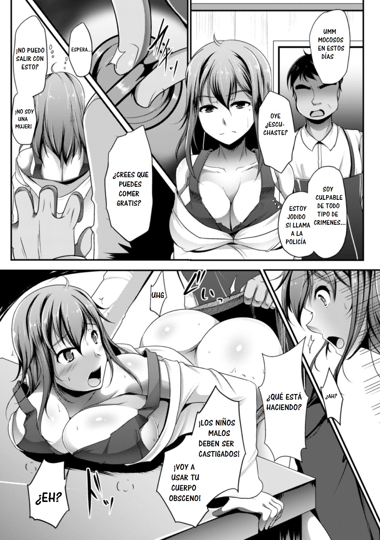 Shinbatsu Chokugeki! Kawaii Ko ni Sarete Yogarasareru Ore | ¡Castigo divino! ¡Me convertí en una chica linda que es violada! page 9 full