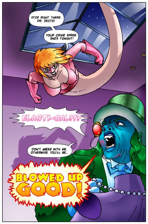 Elasti-gal gets Blowed Up Good page 1 full