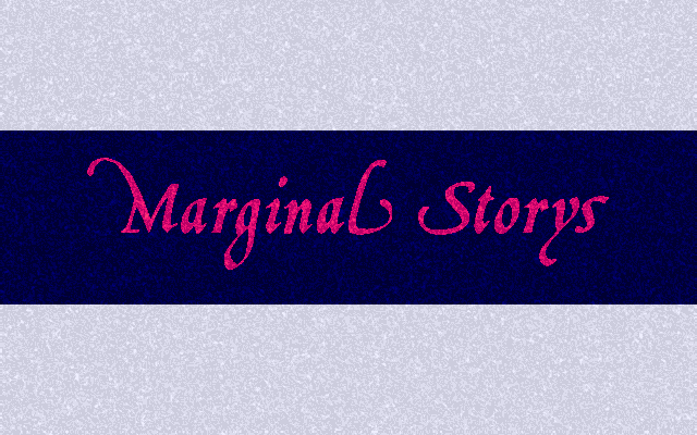Marginal Storys page 1 full