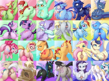 Pastel Pony Ponut, Plot, and Pussy cover