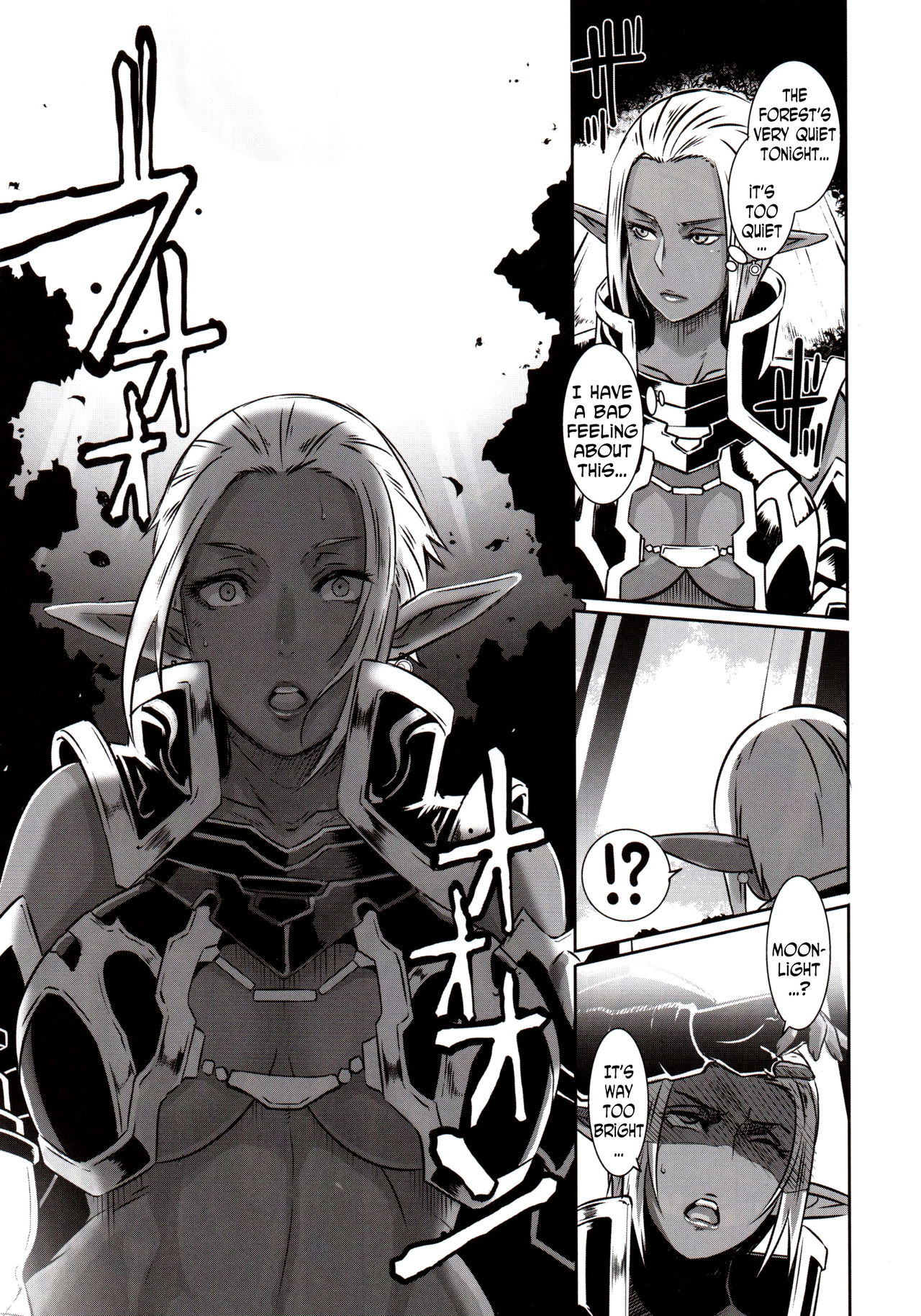 DARK ELF vs ALIEN page 6 full