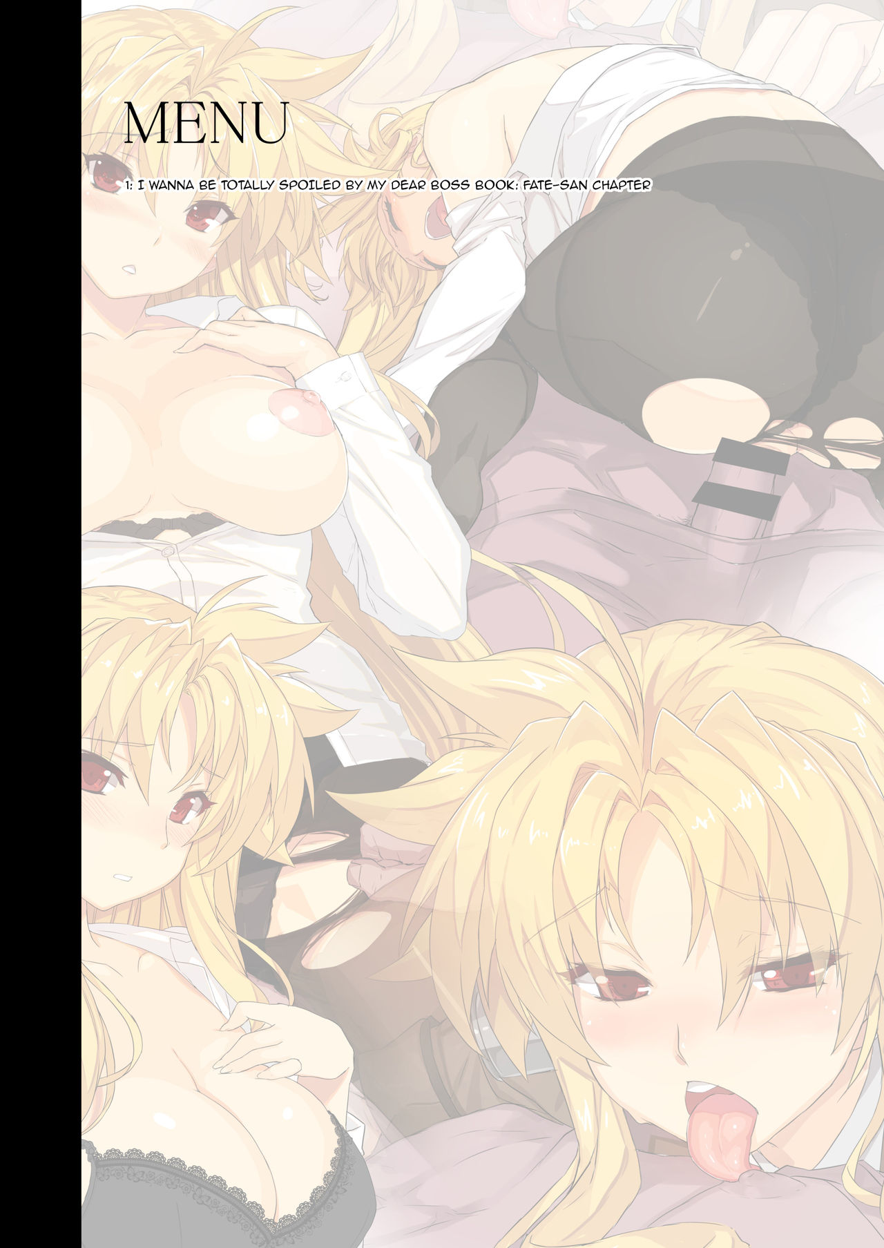 Akogare no Joushi ni Mechamecha Amaetai Hon | I Wanna be Totally Spoiled by My Dear Boss Book page 3 full