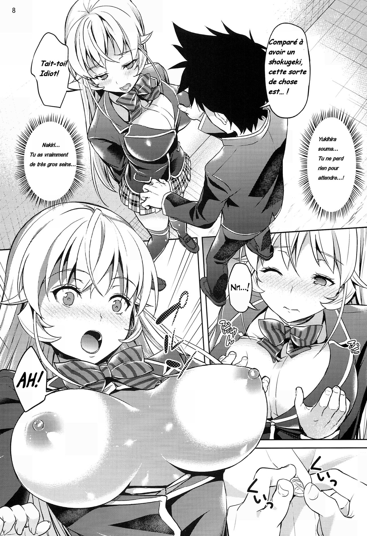 Haitenaino? Erina-sama! | You're Not Wearing Any? Erina-sama! page 8 full