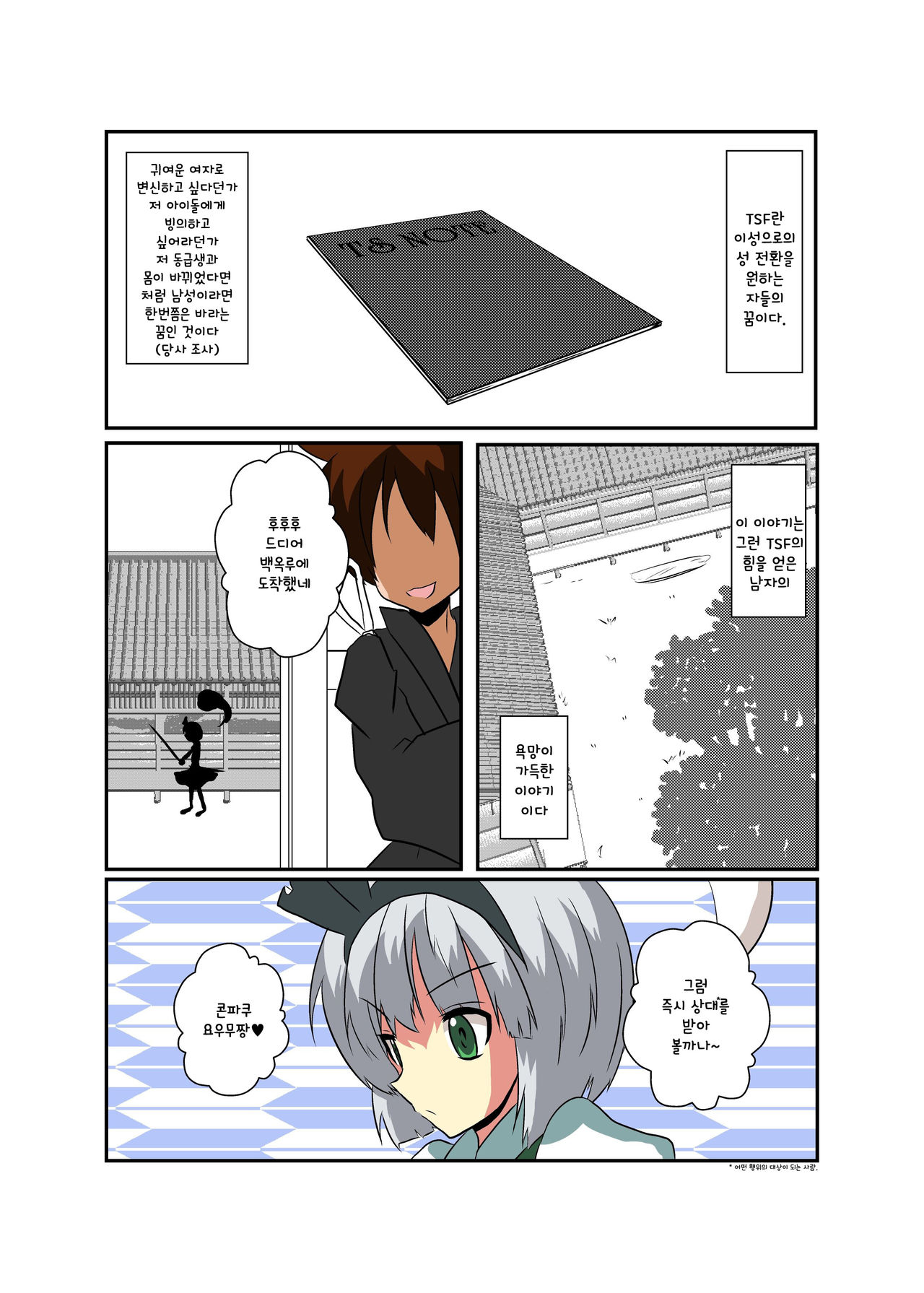 Touhou TS Monogatari ~Youmu Hen~ | 동방 TS 이야기 -요우무편- page 4 full