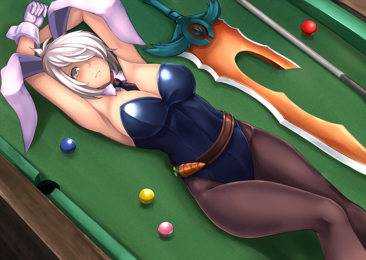 Girls at the Pool Table page 7 full