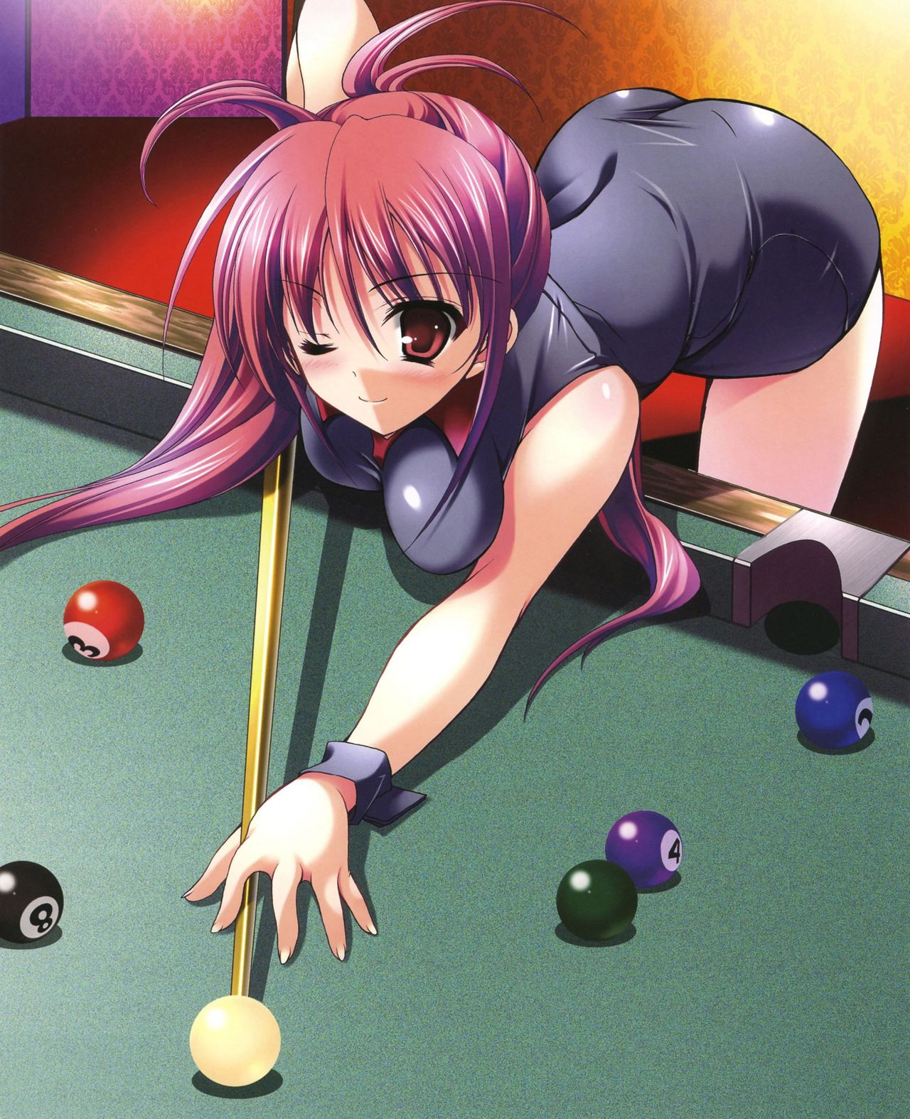 Girls at the Pool Table page 8 full
