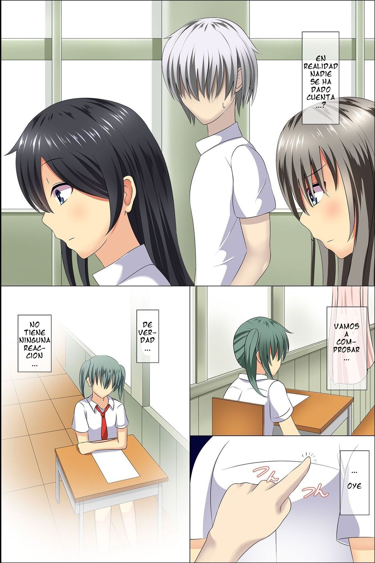 Dare mo Ore no Sonzai ni Kigatsuka Nai Nara Moto Doukyuusei no Joshi Zenin Haramase Chatte mo Ii? | Si nadie nota mi presencia podre embarazar a las chicas que eren mis antiguas compañeras de clase? page 8 full