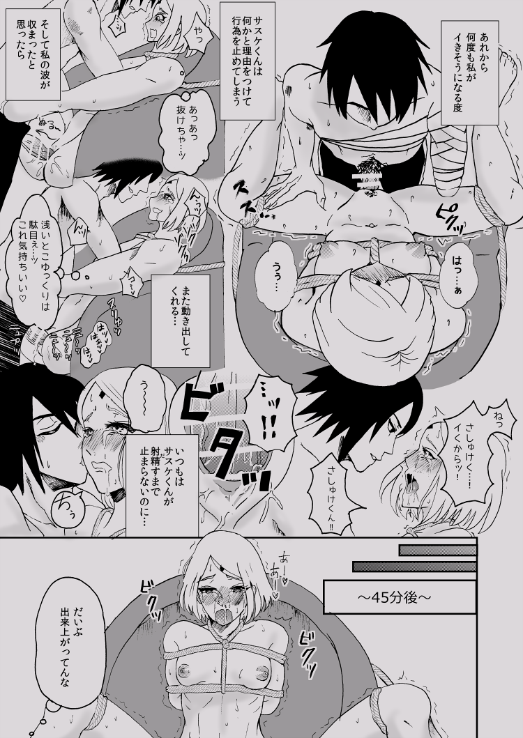 Bondage SasuSaku page 8 full