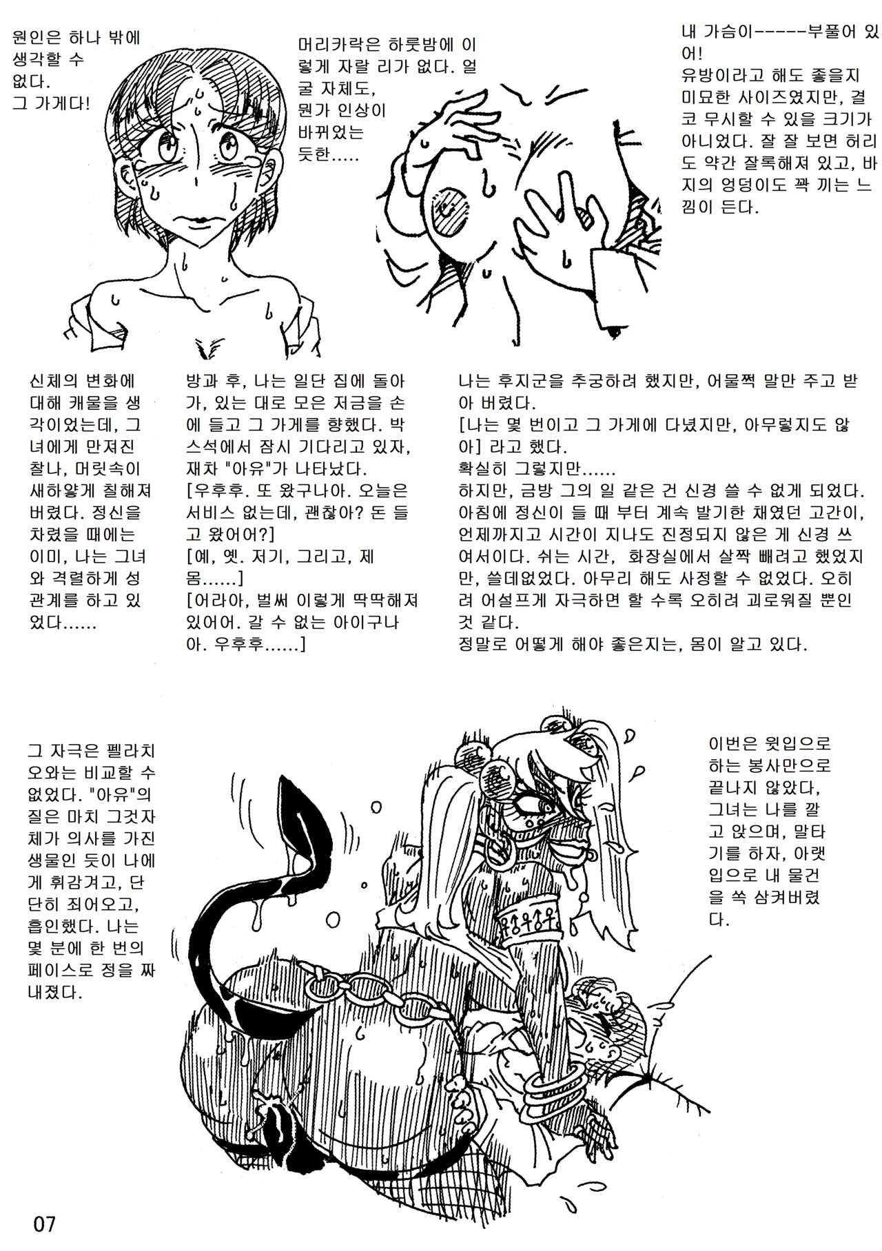 Nikutai Henka Shoujo Yawa ~MaGal Kissa no Nanokakan~ page 6 full