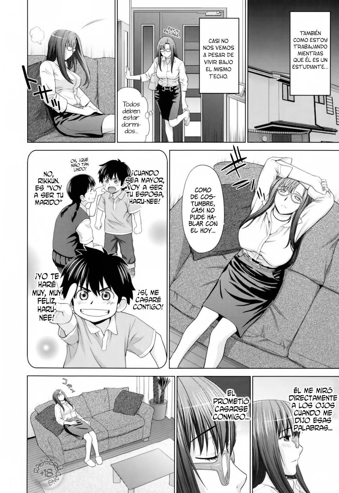 Haruka-sensei no Kataomoi | El amor no correspondido de Haruka-sensei page 4 full