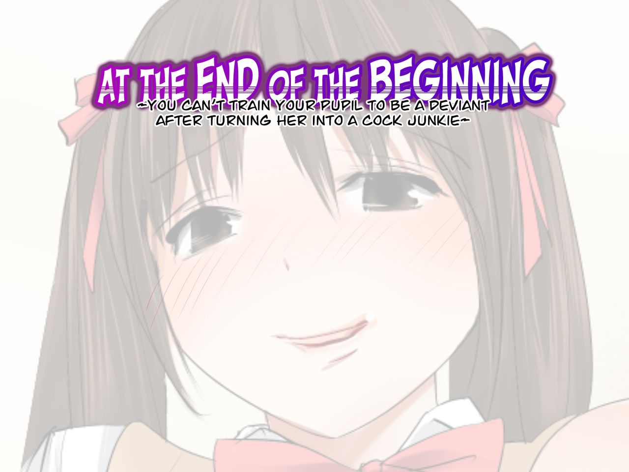 Hajimete no Hate ~Oshiego o Chinpo Chuudoku ni Shita Ageku Hentai ni Choukyou Shicha Dame da yoo.~ page 7 full
