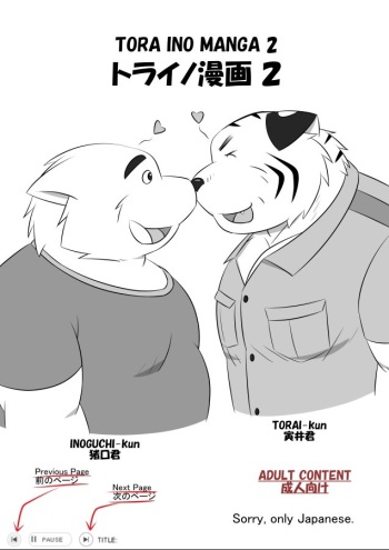 TORA INO MANGA 2 cover