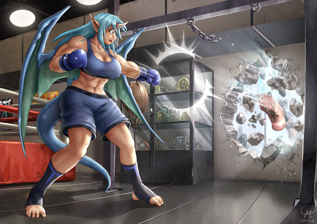 Girls and Punching Bags page 6 full