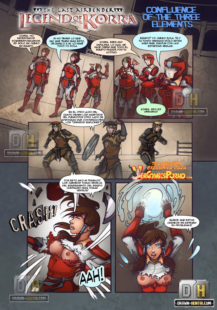 Legend the Korra Confluence of the Elements page 1 full