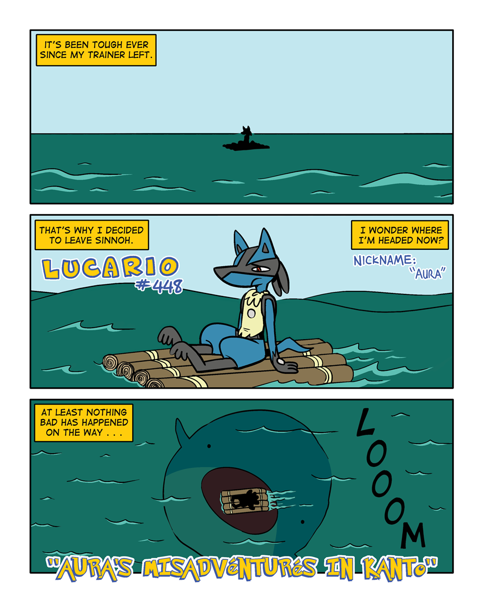 Aura's misadventures in Kanto page 1 full