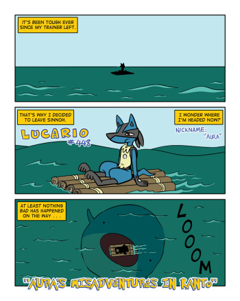 Aura's misadventures in Kanto cover