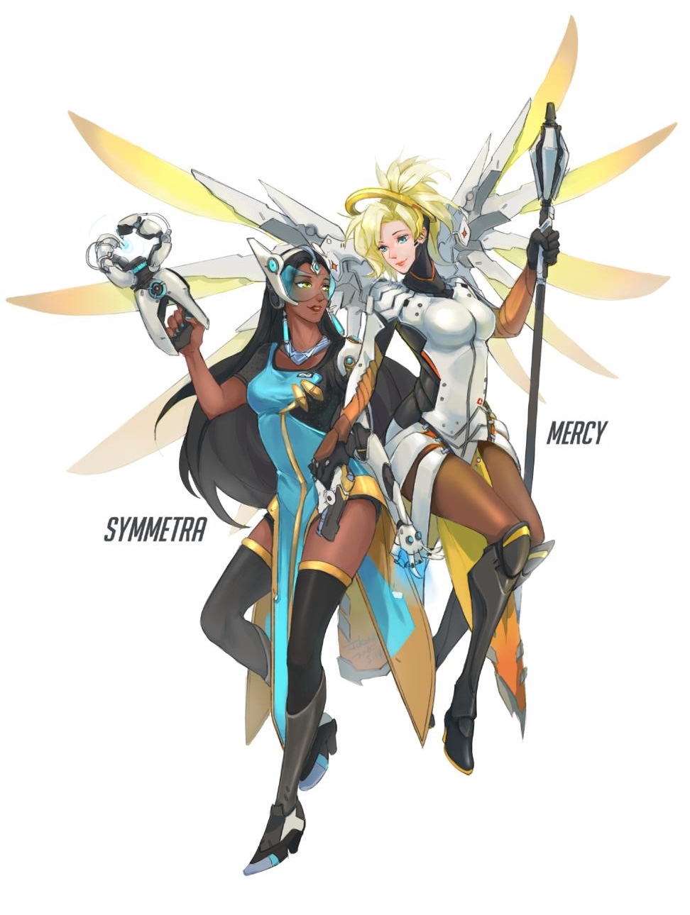 Overwatch Girls page 8 full