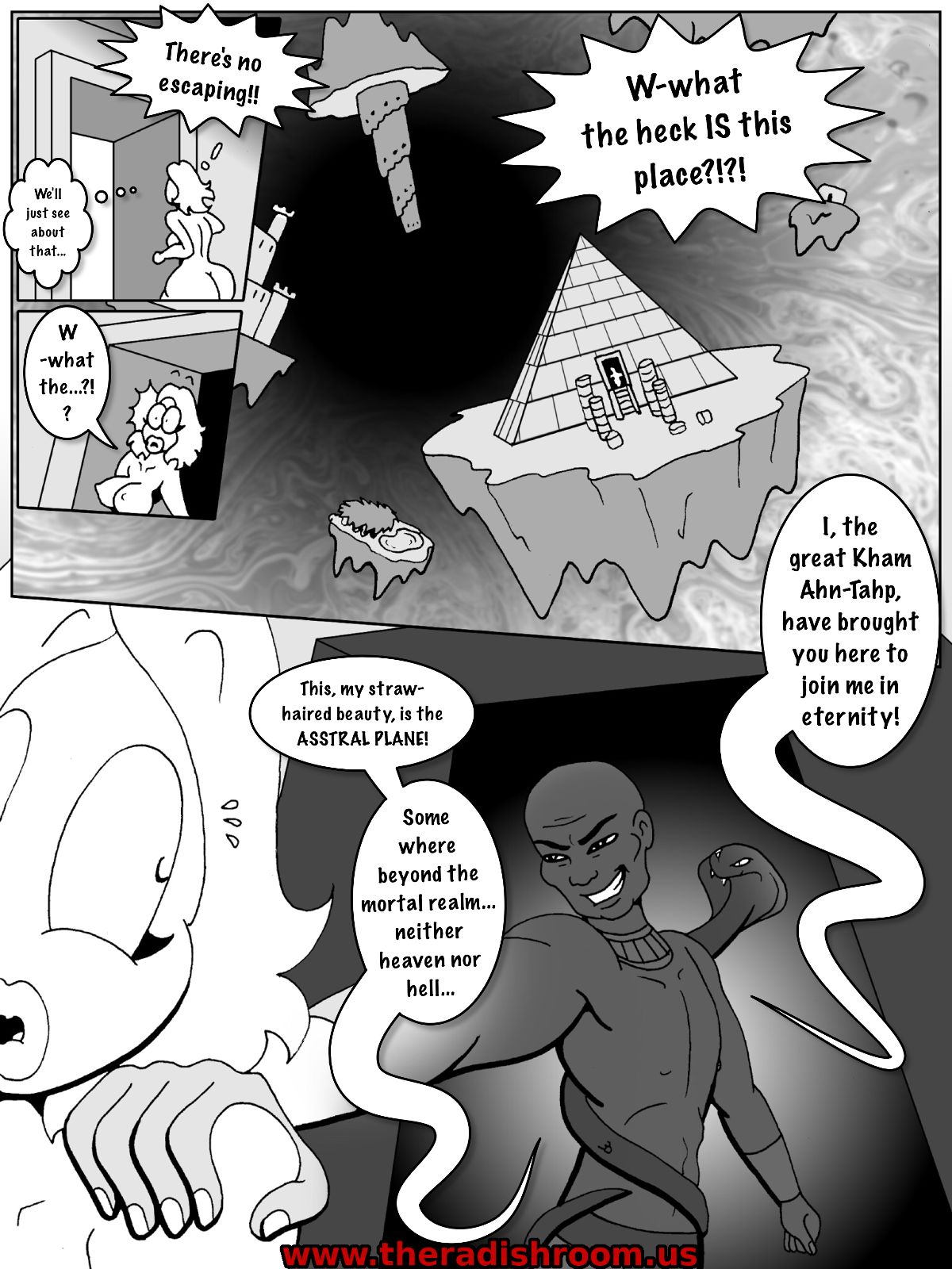 Tales of Schlock #34 : Asstral Plane page 5 full