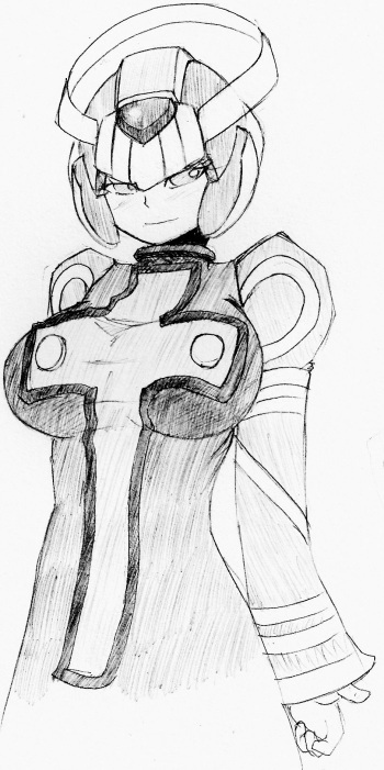 Megaman Genderswap cover