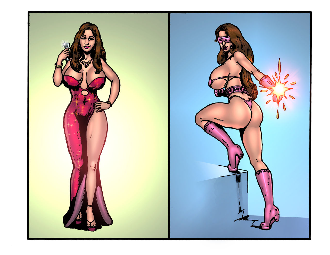 Binary Babe's Last Photoshoot page 3 full