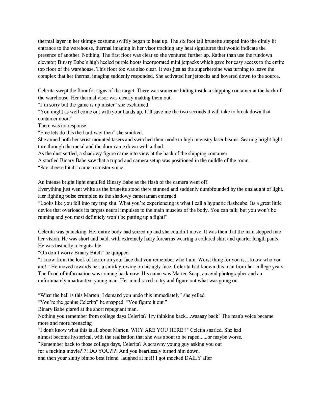 Binary Babe's Last Photoshoot page 7 full