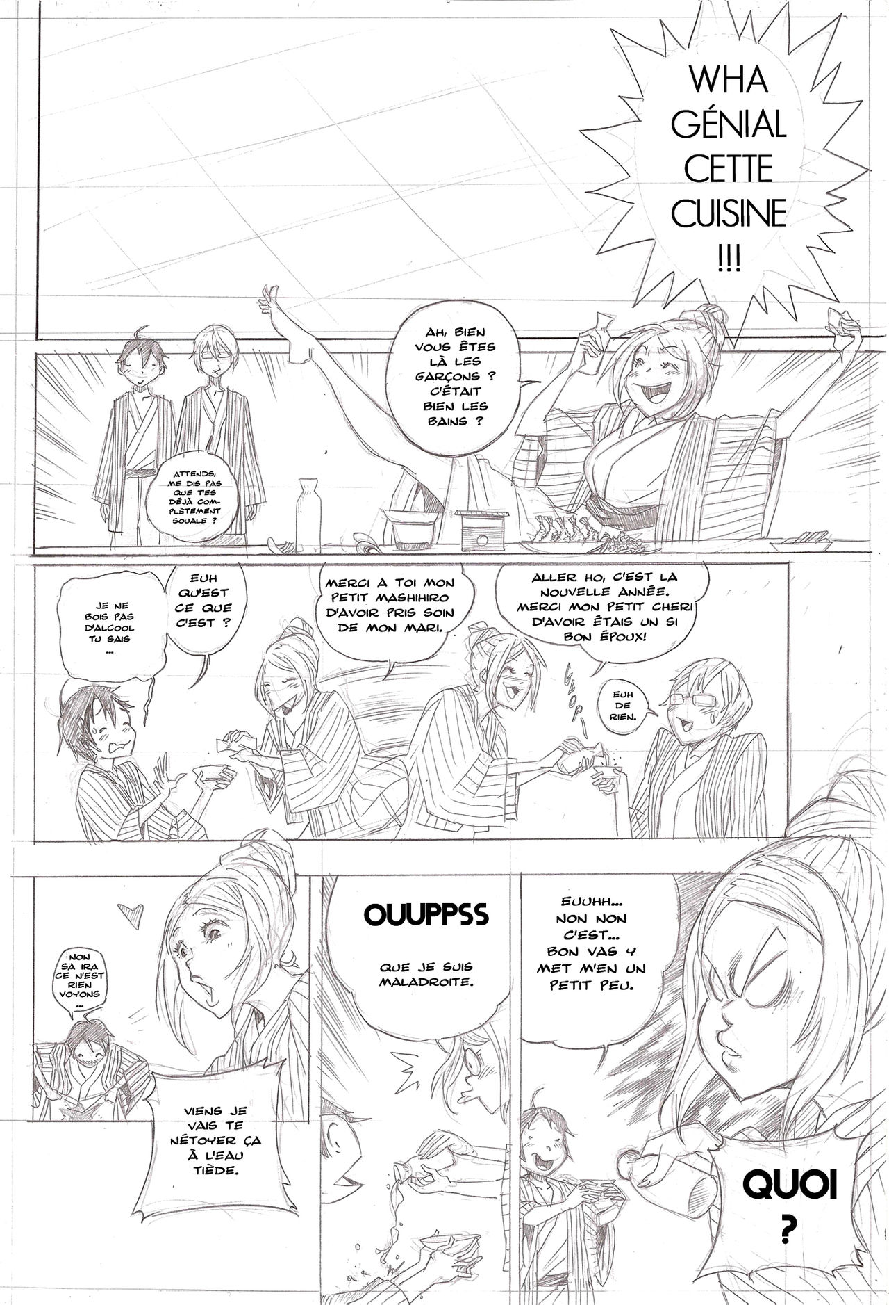 BAKUMAN - Happy New Year HNY - uncensored page 2 full